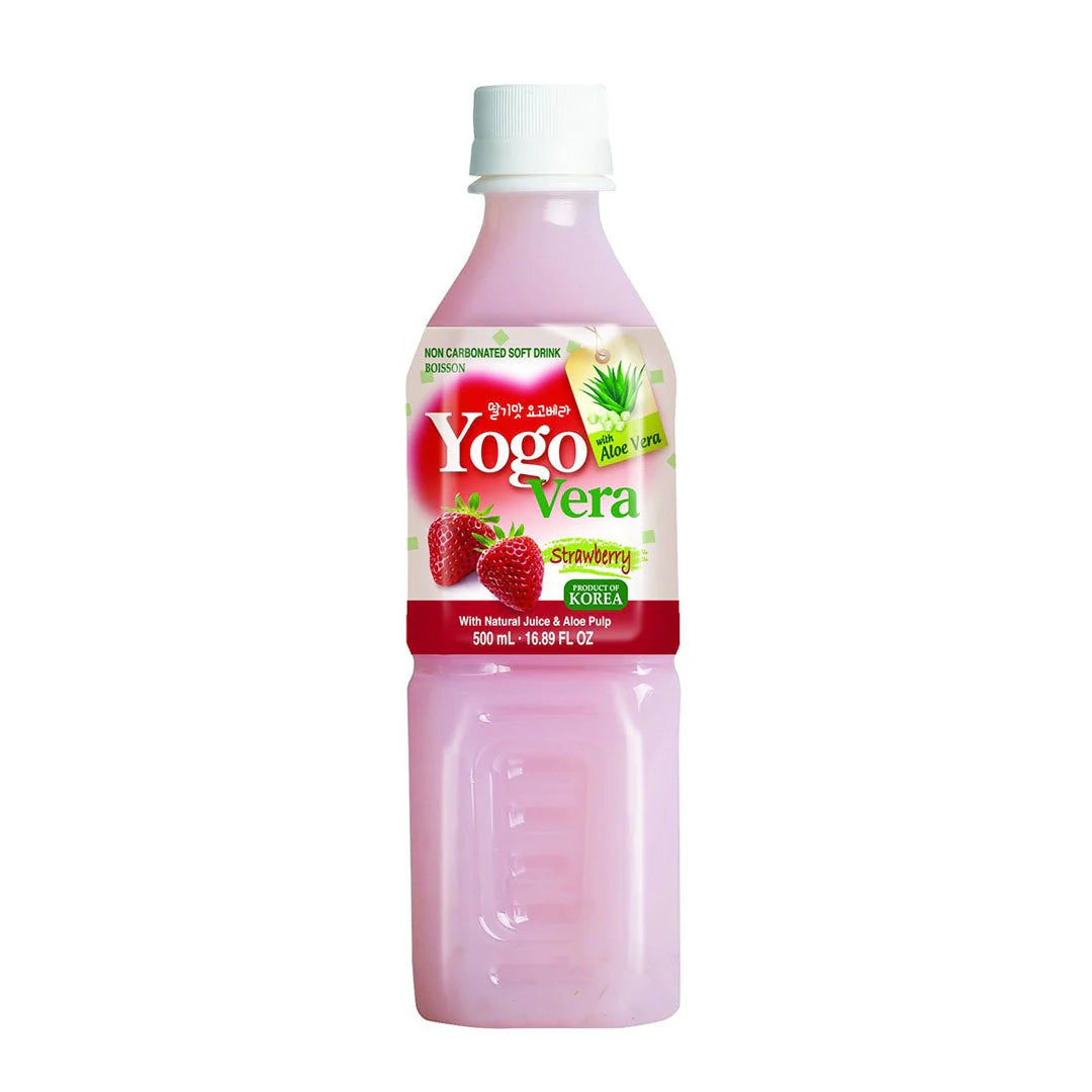 Yogo Vera - Strawberry Drink 16.89 oz (Case of 20)