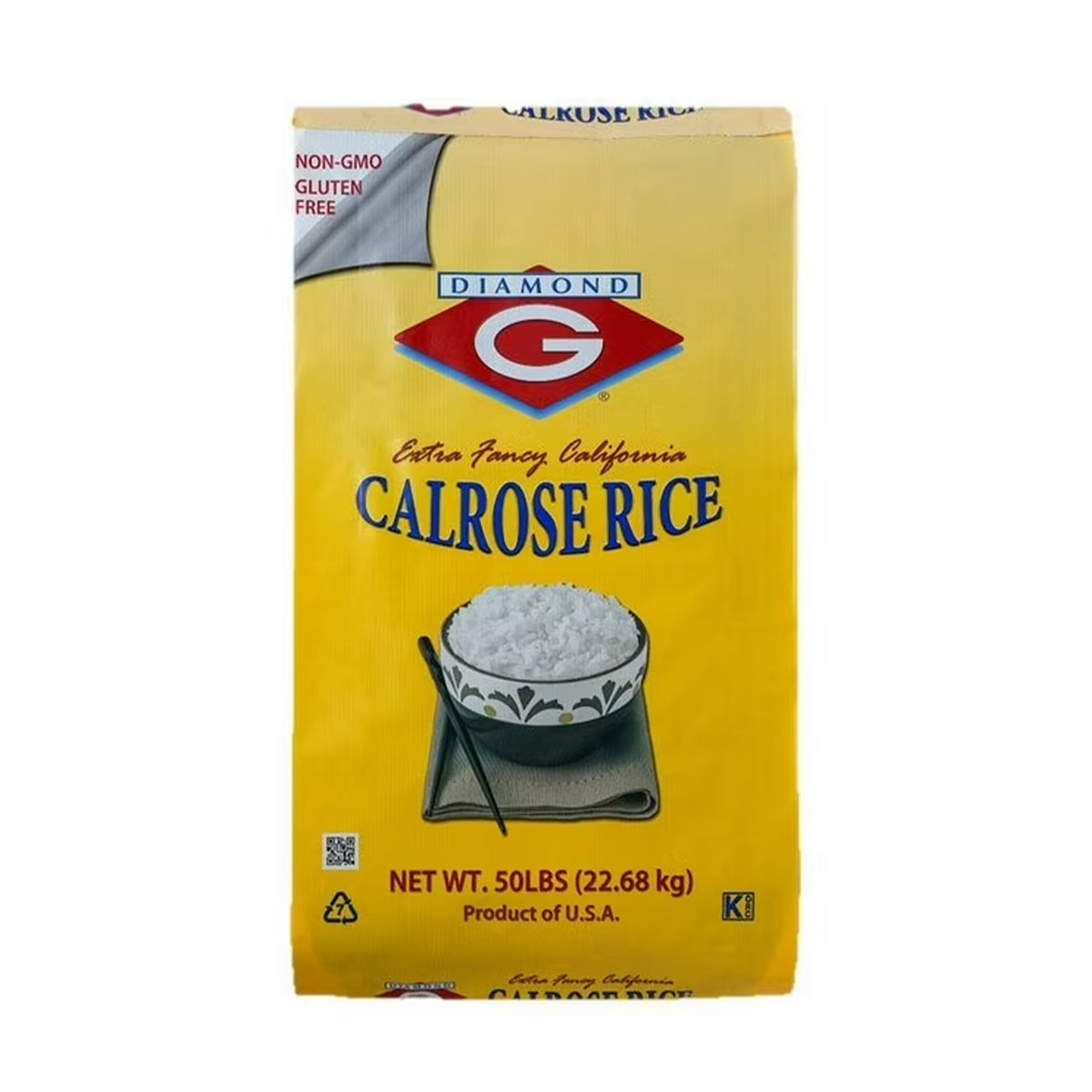 Diamond G - Calrose Rice 50lb Bag