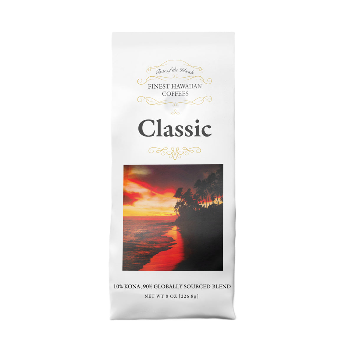 Finest Hawaiian Coffees - Mountain Dark Roast Ground Coffee 2.5 oz (Case of 32)