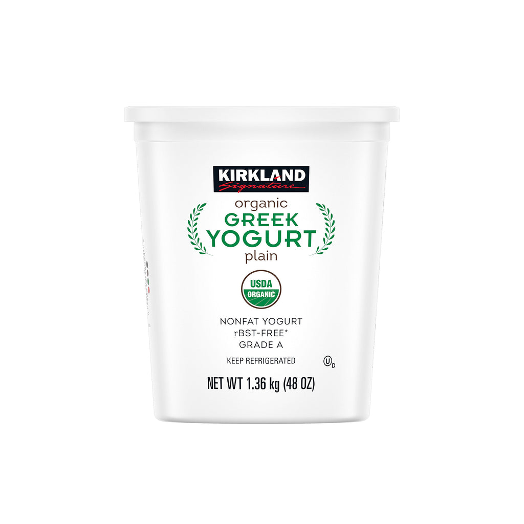Kirkland Signature - Organic Greek Yogurt, Plain 48 oz