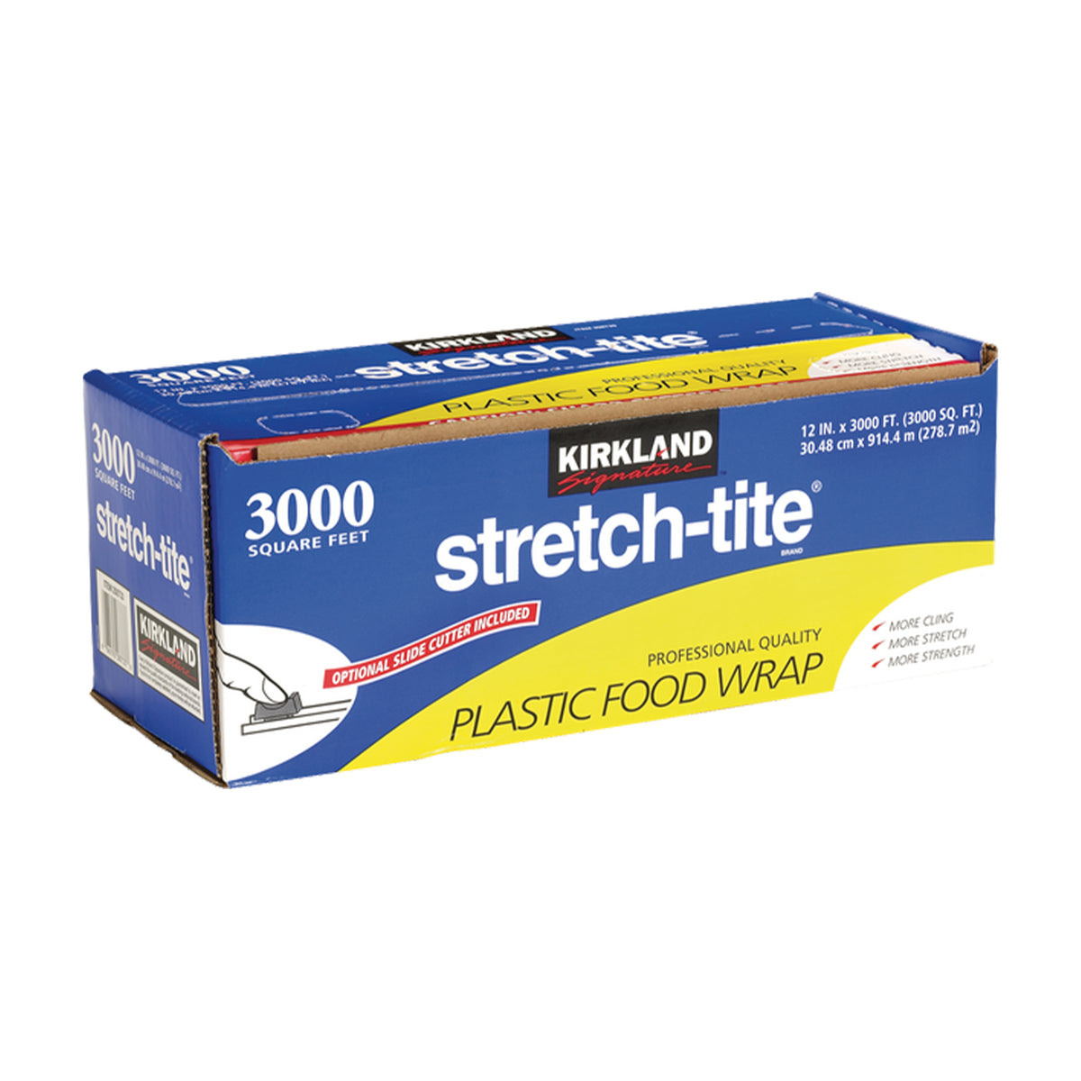 Kirkland Signature - Stretch-Tite Plastic Food Wrap 3000 sq ft