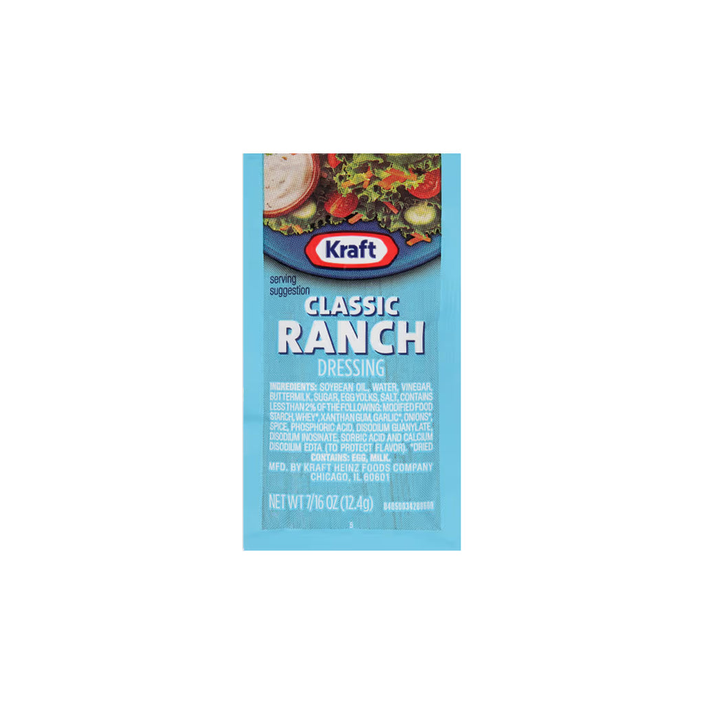 Kraft - Classic Ranch Packet 12.4 g (Case of 200)