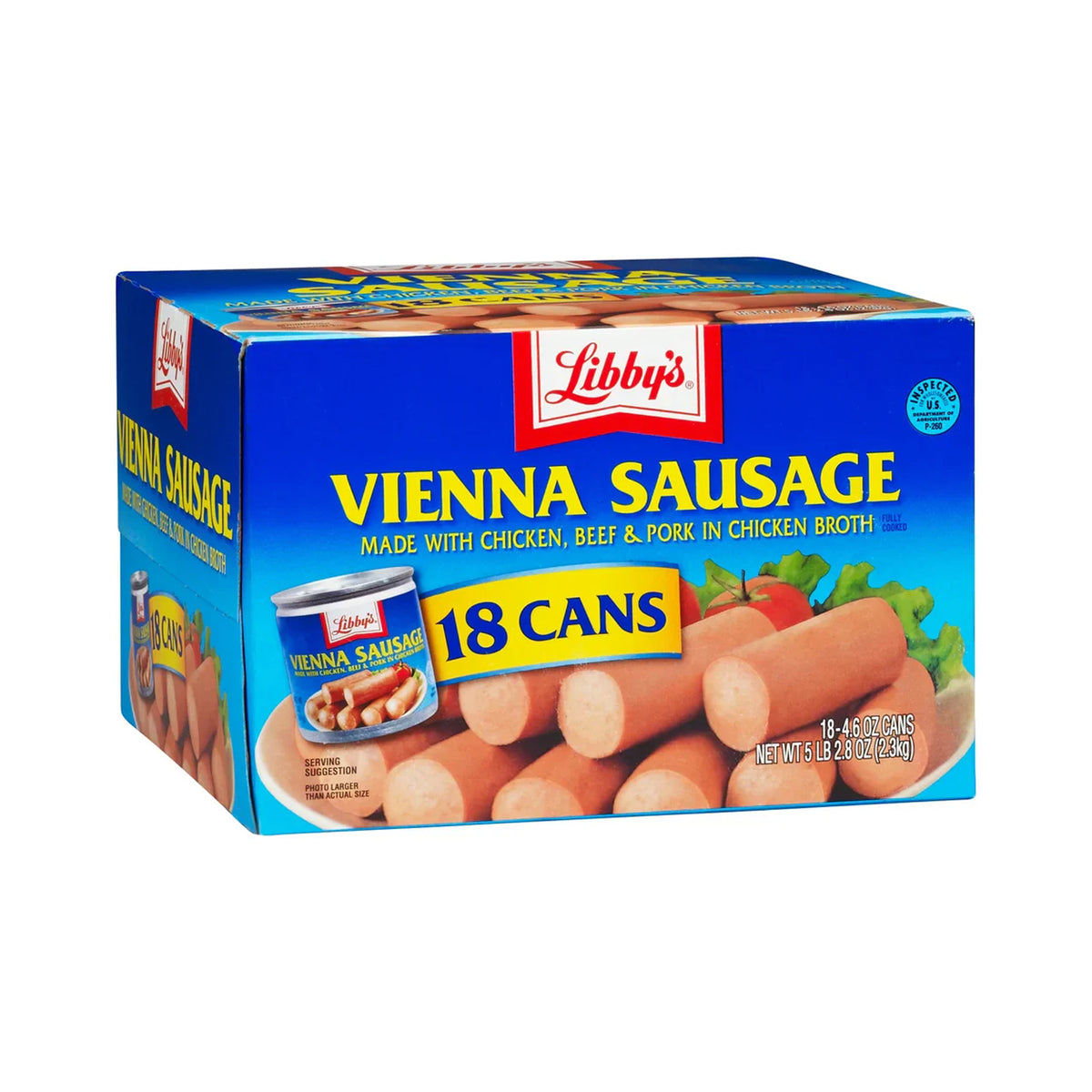 Libby's - Vienna Sausage 4.6 oz (18 Pack)