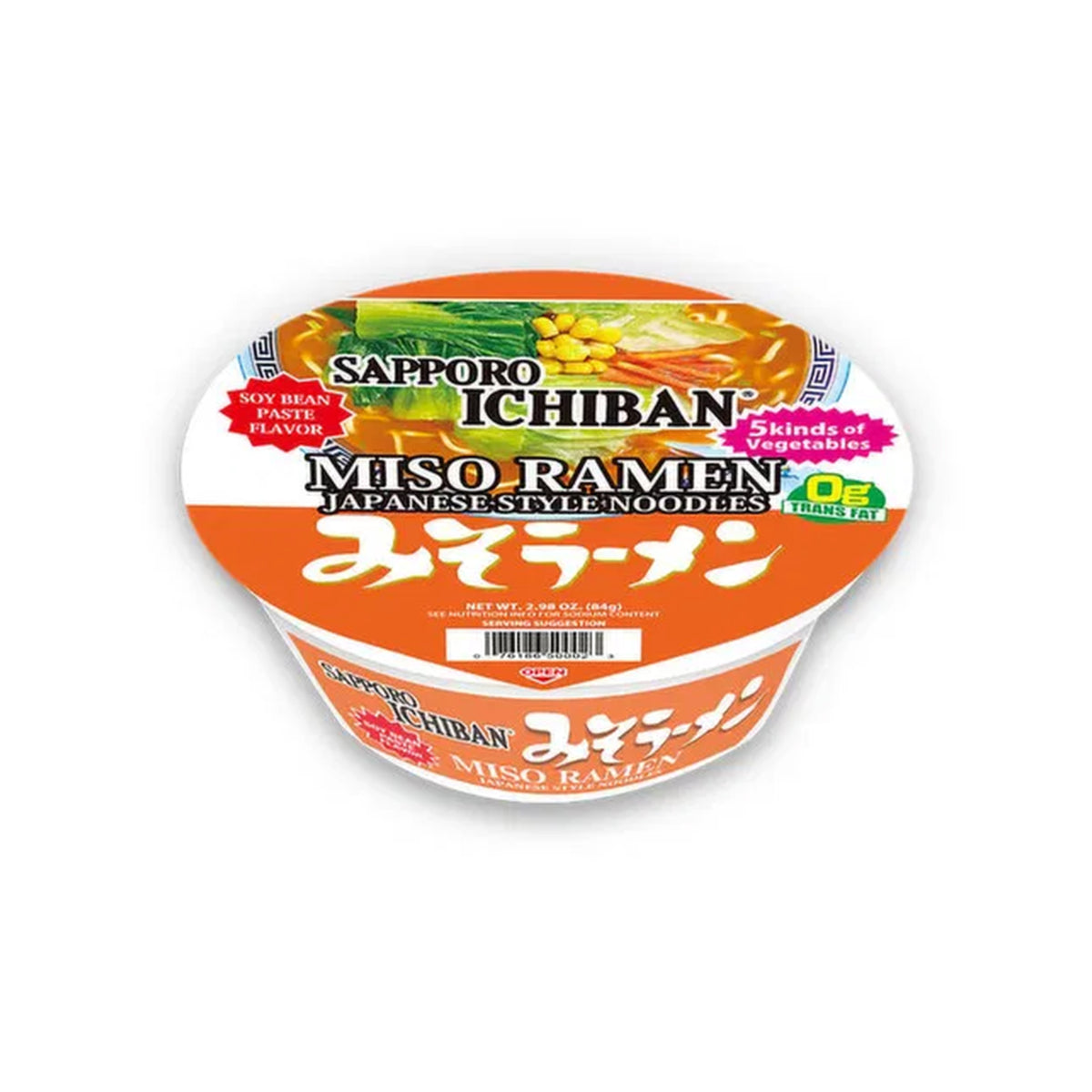 Sapporo Ichiban - Miso Ramen Japanese Style Noodles 2.94 oz