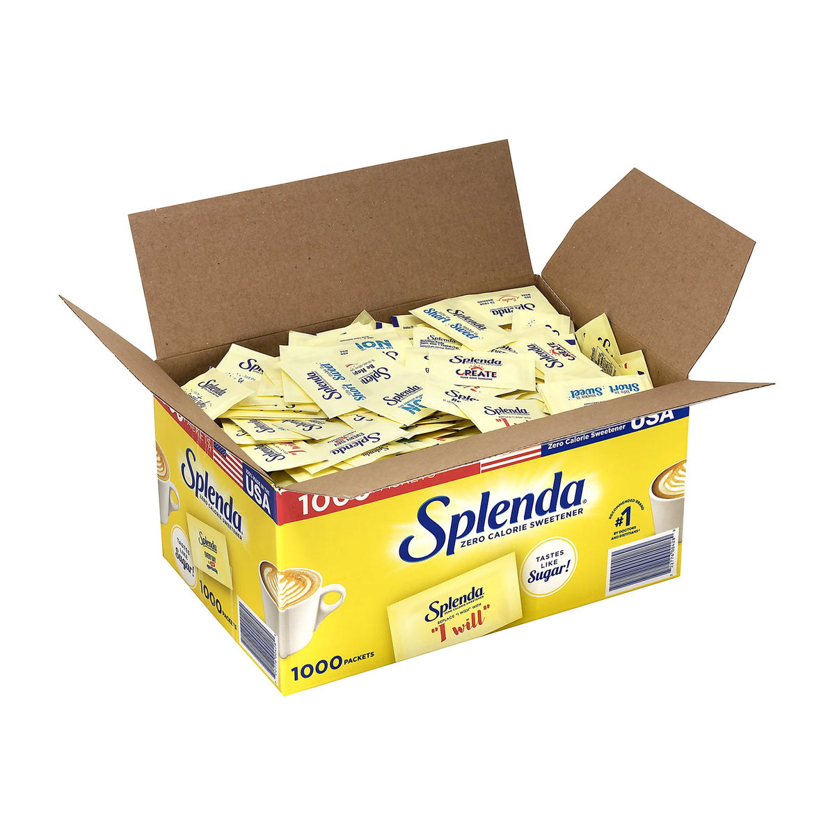 Splenda - Zero Calorie Sweetener Packets (Case of 1,000)