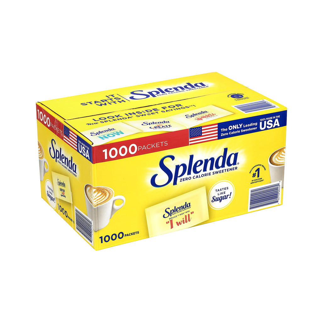 Splenda - Zero Calorie Sweetener Packets (Case of 1,000)