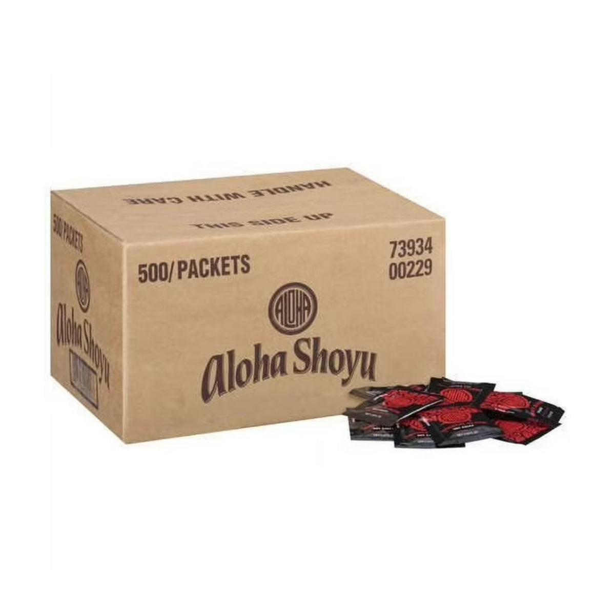 Aloha Shoyu - Soy Sauce Packet 0.2 fl oz (Case of 500)