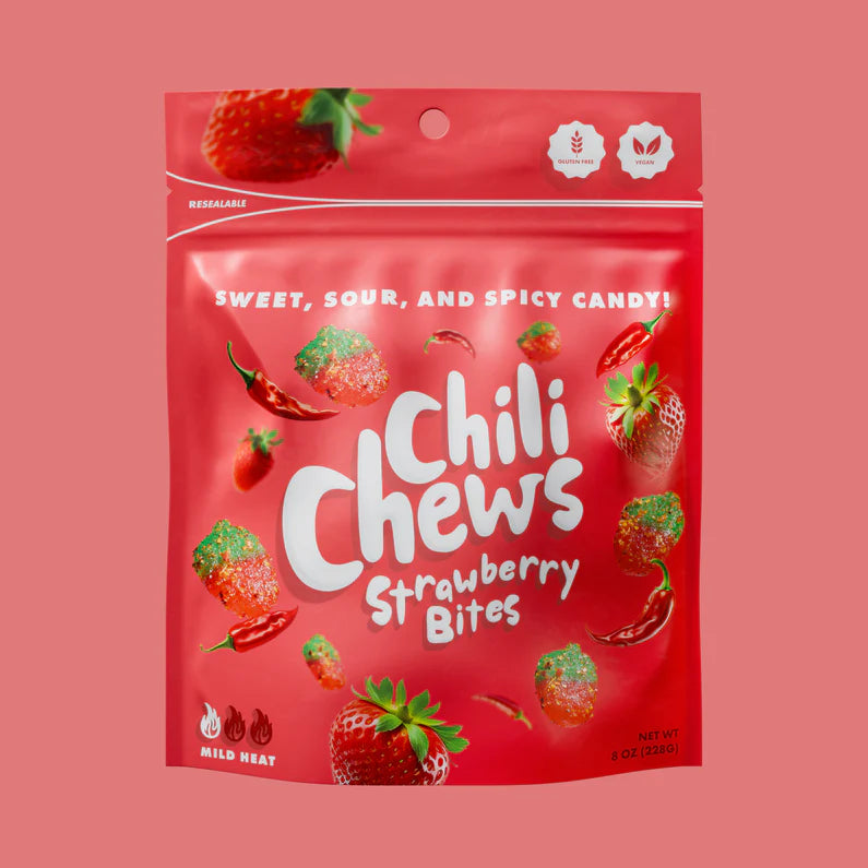 Chili Chews - Strawberry Bites 4 oz (Case of 16)