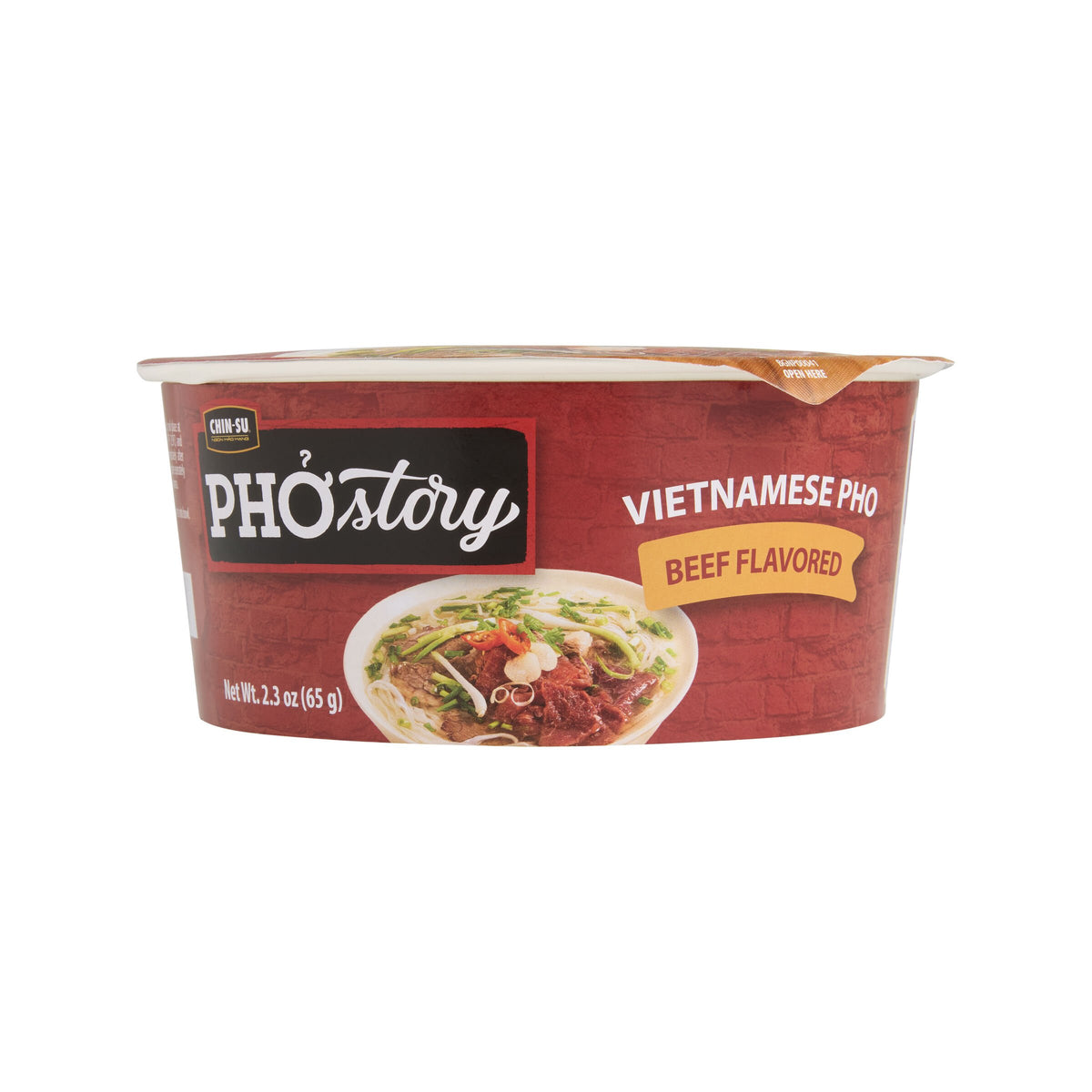 Chin-su - Pho Story Vietnamese Pho, Beef Flavored 65g (Case of 18)