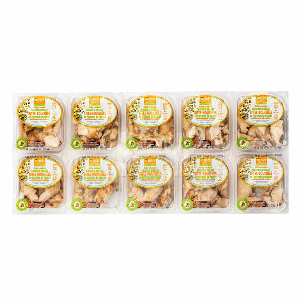 Fresh Additions - Fully Cooked Chicken Breast Bites 3.2 oz (10 Pack)