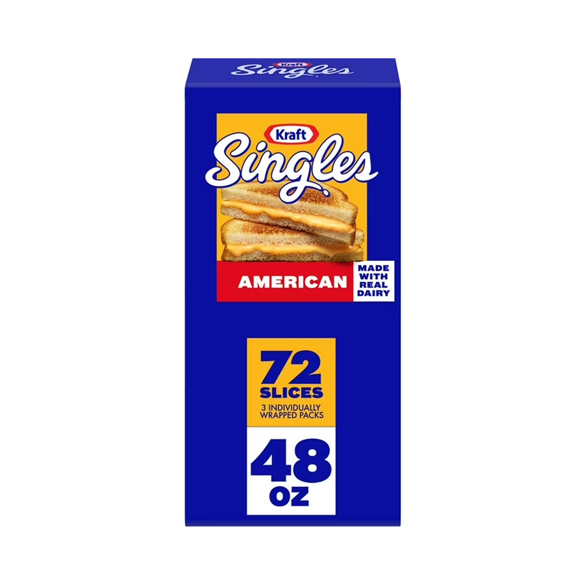 Kraft - Singles American Slices, 72 Count
