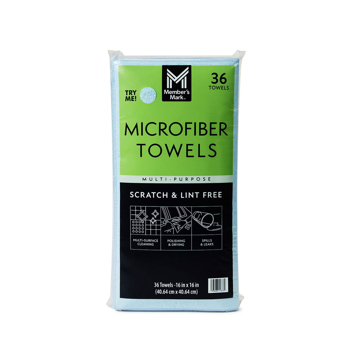 Member's Mark - Microfiber Towel, 36 Pack